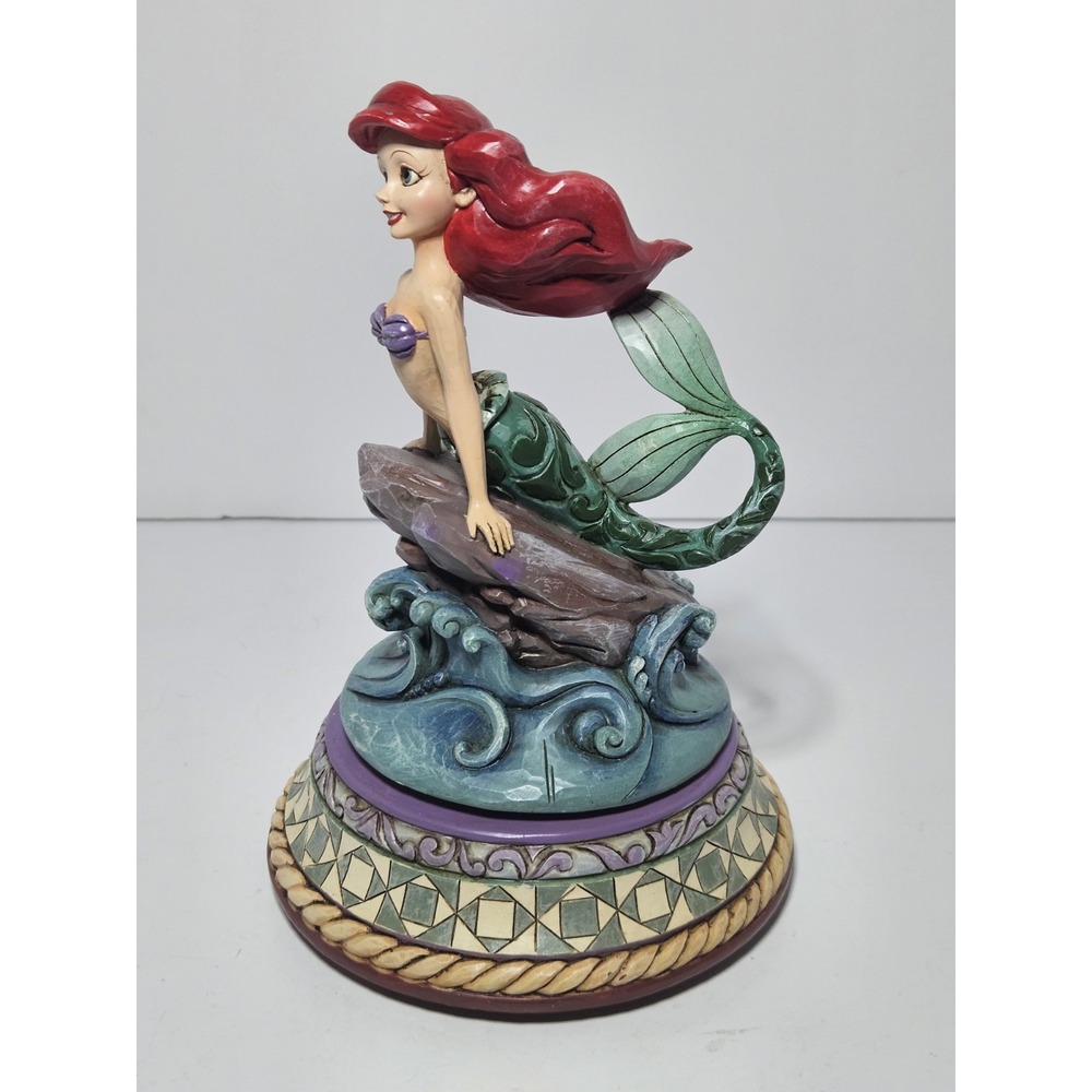 Jim Shore Disney Traditions Ariel Musical Box Little Mermaid 4015336